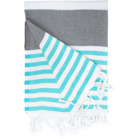 The One marine hamamdoek - 180 x 100 cm - 270 g/m² - katoen