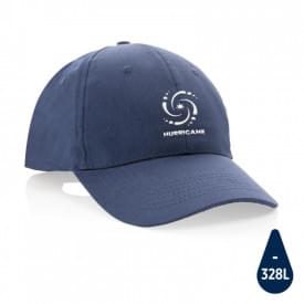  Impact AWARE™ 6 panel cap - gerecycled katoen - klittenbandsluiting