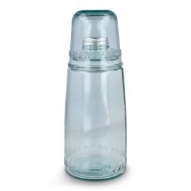 InSideOut ReuuZ karaf - 1L - gerecycled glas - met bijpassend waterglas