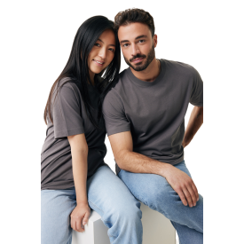 Iqoniq Kakadu t-shirt - unisex - gerecycled katoen - 180 g/m2 - relaxed fit