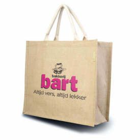 Popular big shopper 35 x 15 x 39 cm - jute - 20 L