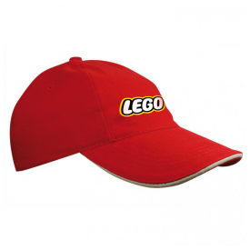 Brushed promo kinder cap - katoen - 5 panelen - klittenbandsluiting