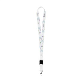 Lanyard - rPET polyester - 20 mm - buckle - karabijnhaak