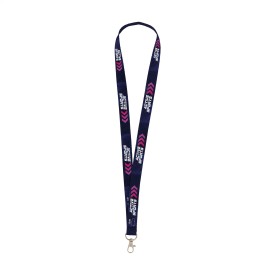 Lanyard - rPET polyester - 20 mm - karabijnhaak