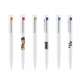 Senator Liberty basic balpen - kunststof - zwarte, blauwe inkt - polished