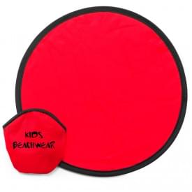 Iva frisbee - nylon - Ø 25 cm - opvouwbaar - verpakt in hoesje