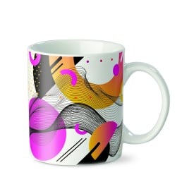 Oslo fotomok 300ml - keramiek - wit