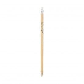 Potlood - hout - geslepen - met gum