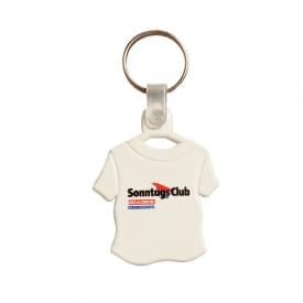 T-shirt sleutelhanger - kunststof - 5.5 cm