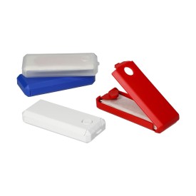 Stripe pleisterdoosje - plastic - met 10 pleisters - easy open