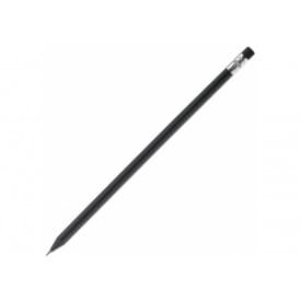 Zwart Potlood - hout - met gum