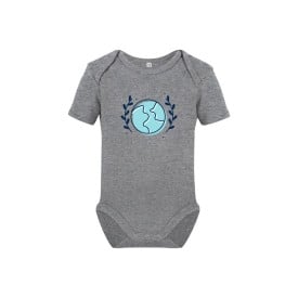 Rebel bodysuit - biologisch katoen - 160 g/m² - korte mouwen