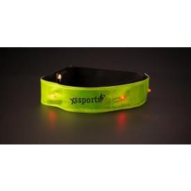 Reflecterende strap met led verlichting