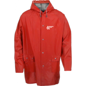 Hinbow regenjas - heren - PVC - met capuchon - met knoopsluiting