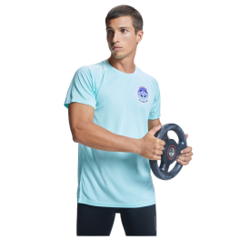 Roly Bahrain sportshirt - heren - polyester - 135 g/m2