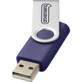 Rotate USB 2.0 stick - kunststof en aluminium - 16GB - geschenkverpakking