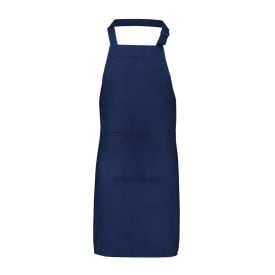 Halterschort - 85x75 cm - polyester/katoen - vlekbeschermend - met voorvak