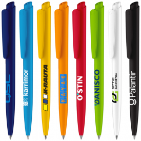 Senator Dart balpen - kunststof - zwarte, blauwe inkt - polished