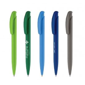 Senator Nature Plus balpen - gerecycled biokunststof - zwarte, blauwe inkt - polished