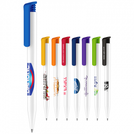 Senator Super Hit basic balpen - kunststof - zwarte, blauwe inkt - polished