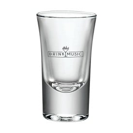 Shotglas - 34ml - glas - massieve bodem