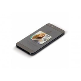 Smartphone schoonmaakdoekje sticky - microvezel - 3.5x3.5 cm - 