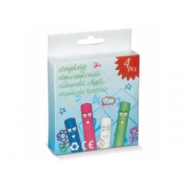 Stoepkrijt 4 stuks in doosje
