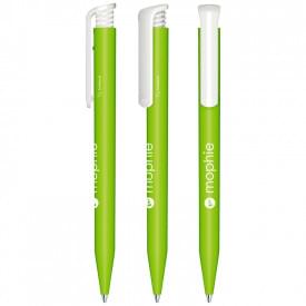 Senator Super Hit balpen - gerecycled biokunststof - zwarte, blauwe inkt