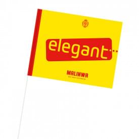 Supporters vlaggetjes - papier - 31,5 x 43,5 cm - papier 150 g/m² - aan stokje 