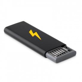 Toolbox schroevendraaierset - metaal - 24 delig - in magnetisch doosje