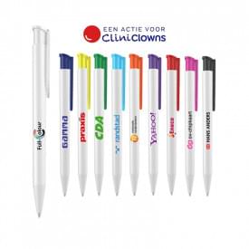 Uma Happy balpen - kunststof - blauwe inkt