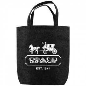 Draagtas - vilt - 42 x 42 cm - korte hengsels