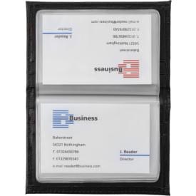 Creditcardhouder Bethany - gebonden leer