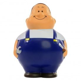 Bert® anti stress figuur - installateur - 10 cm