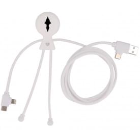 Xoopar Mr. Bio multi-oplaadkabel - gerecycled kunststof - snelladen