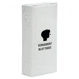 Zakdoekjes - 10 zakdoekjes - in folie