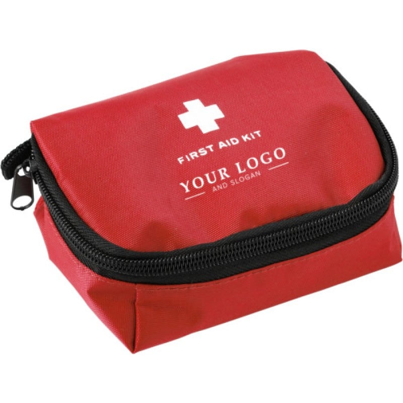 EHBO-set in etui - nylon - 600D - 16-delig