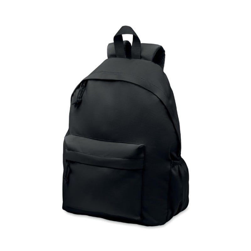 Rugzak - rPET Polyester - 600D - met buitenvak met rits