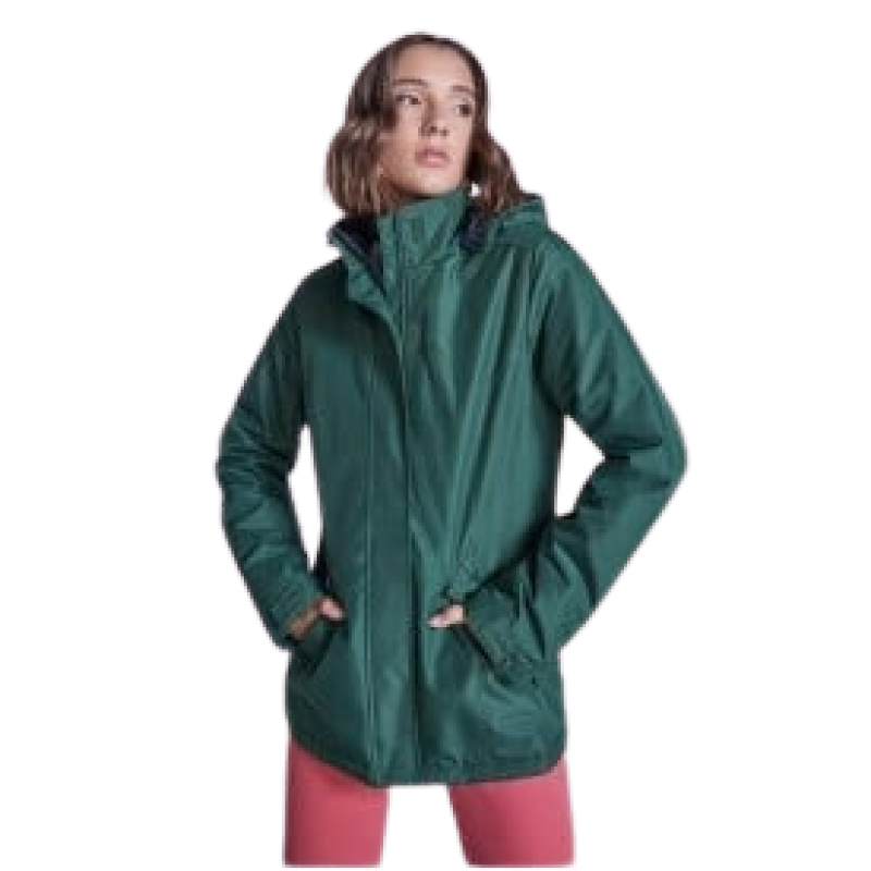 America gewatteerde parkajack - dames - recycled polyester - 400g/m2 - waterdicht