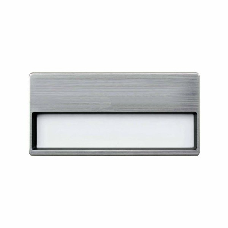 Naambadge - 3.3 x 6.8 cm - kunststof - magnetische sluiting