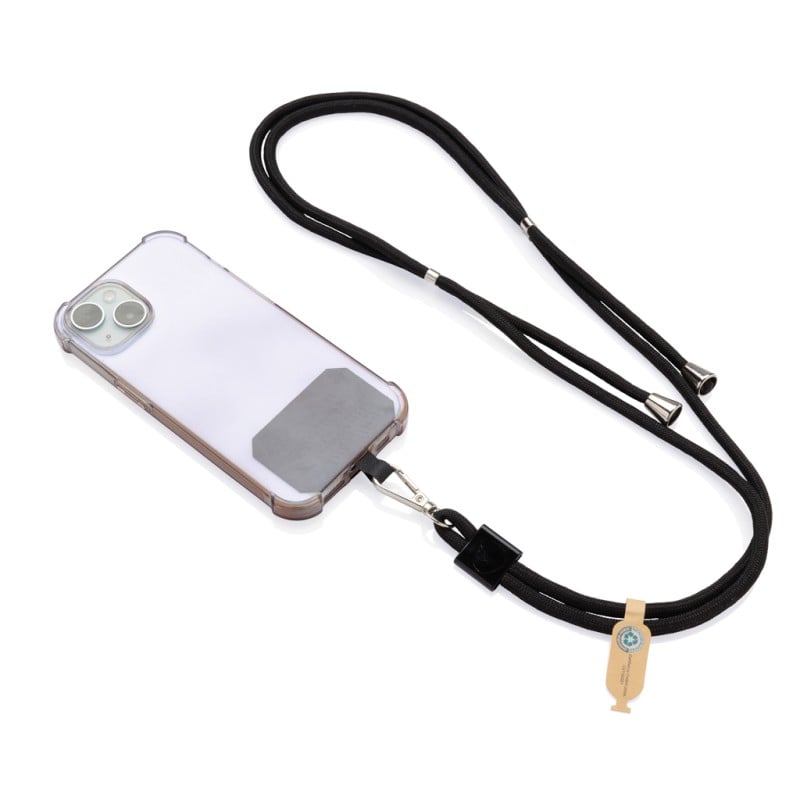 CarryLoop RCS verstelbare telefoonlanyard - rPET - schuifversteller 