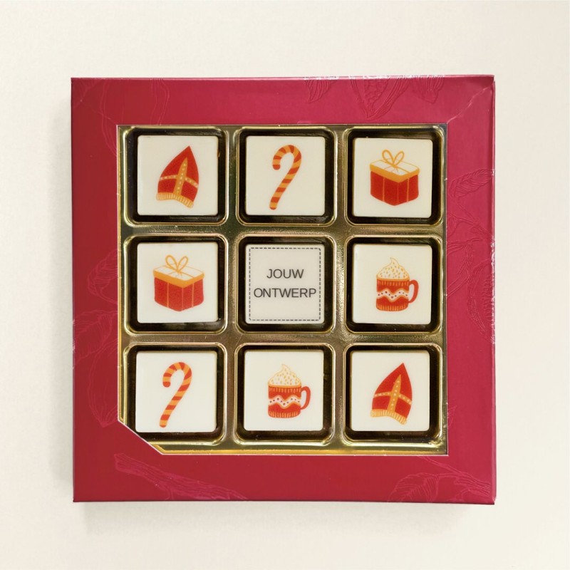 chocolade-giftbox-sint-9-blokjes-met-eigen-logoblokje-bedrukken