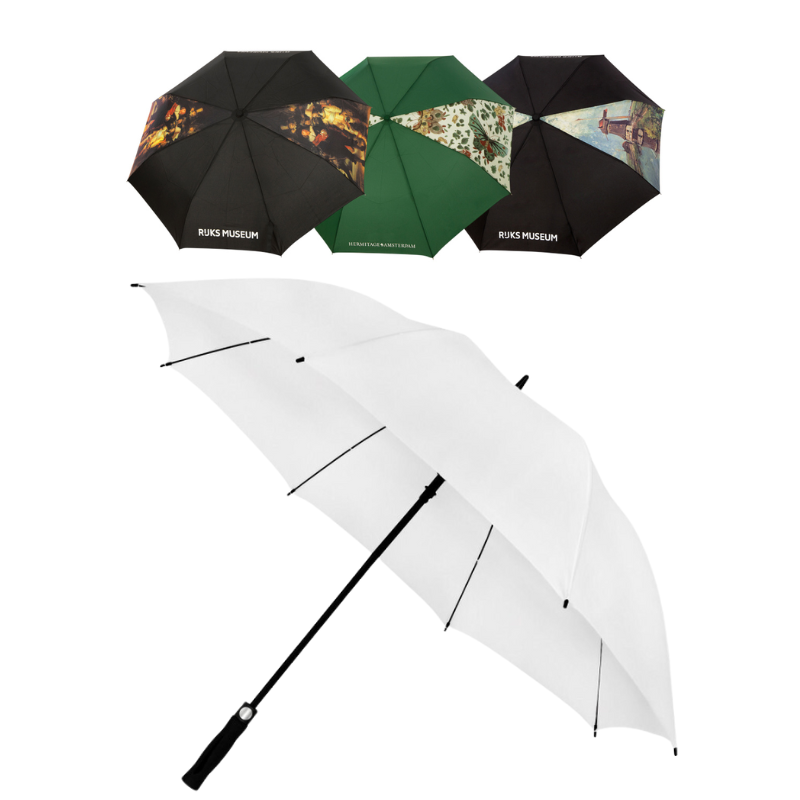 Falcone® golfparaplu eigen ontwerp - Ø 130 cm - automaat - windproof