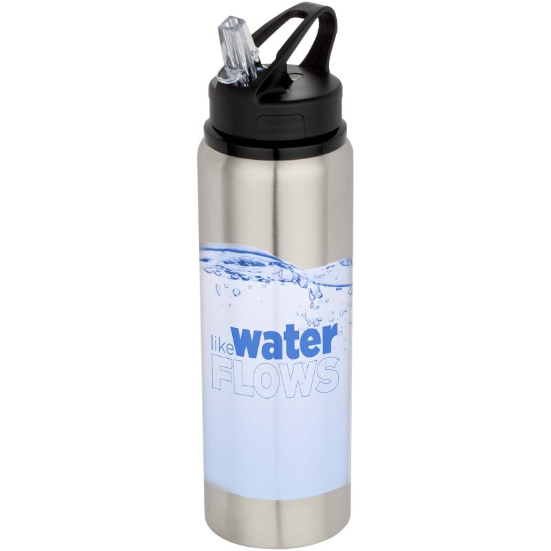 Fitz waterfles 800 ml - gerecycled roestvrijstaal - enkelwandig