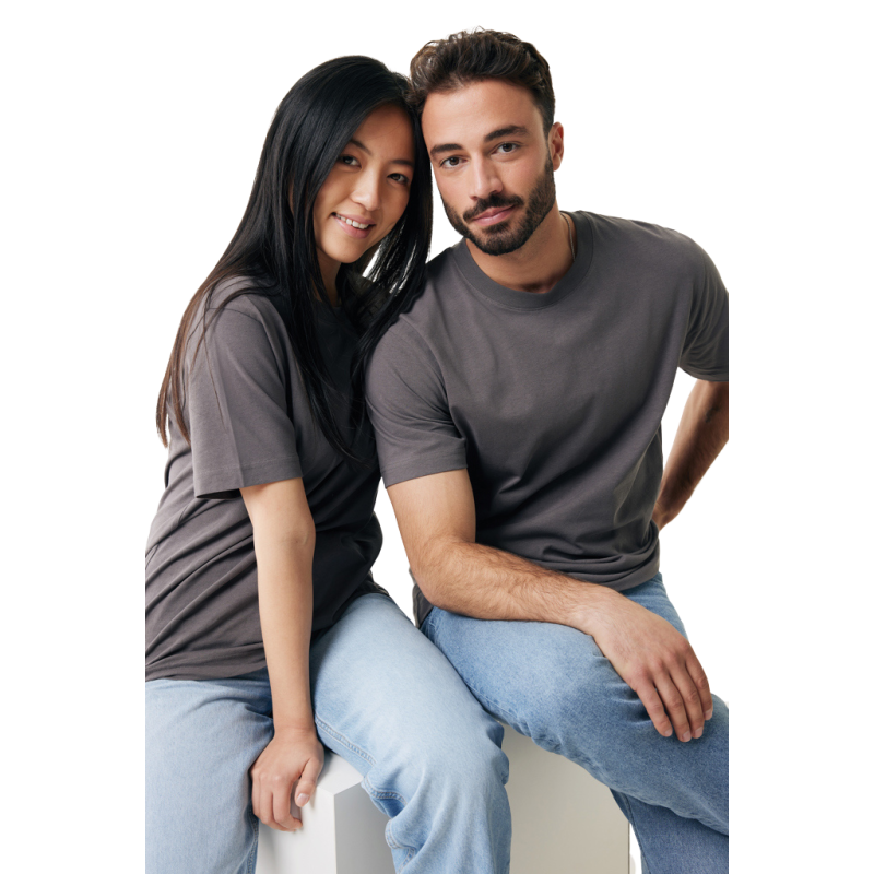 Iqoniq Kakadu t-shirt - unisex - gerecycled katoen - 180 g/m2 - relaxed fit