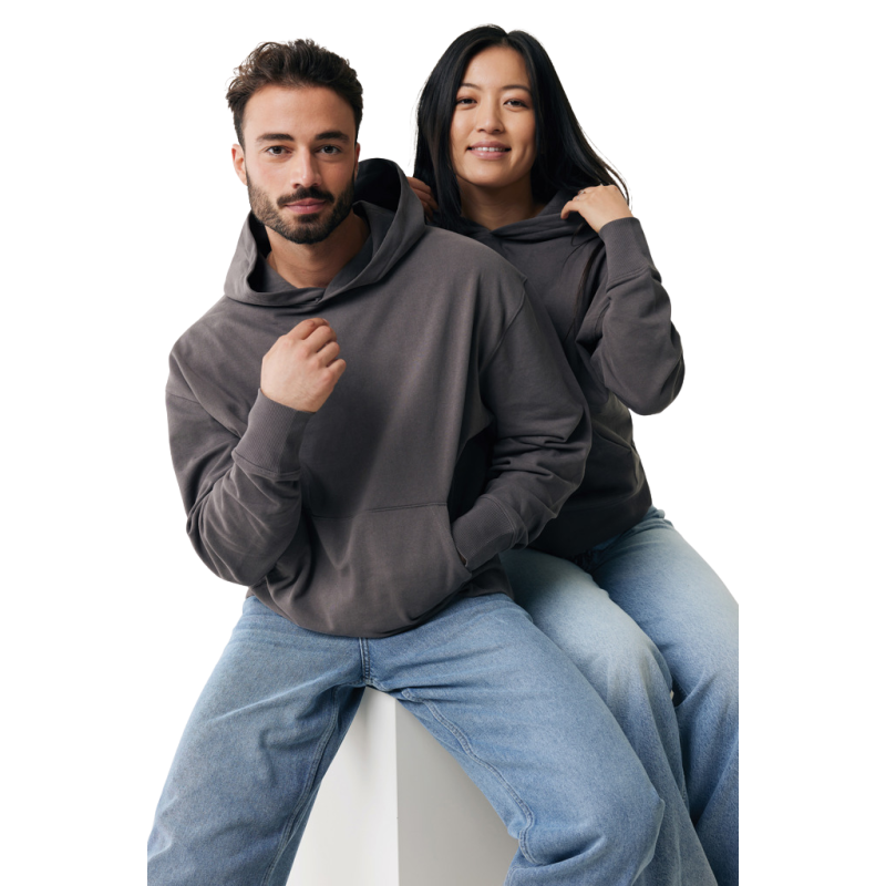 Iqoniq Yoho hoodie - unisex - gerecycled katoen - 340 g/m²