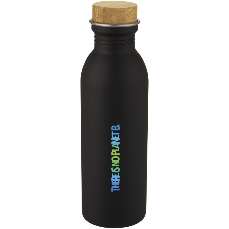 Kalix drinkfles 650 ml - RVS - schroefdop