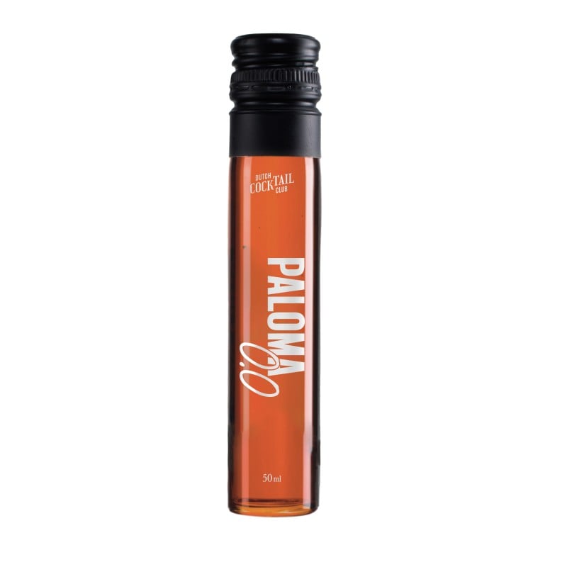 rPET mocktail tube 50ml Paloma DIY