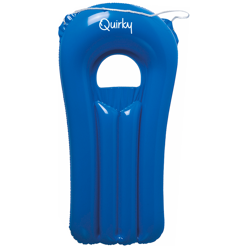 Wave opblaasbaar luchtbed - PVC - 31x10x68cm