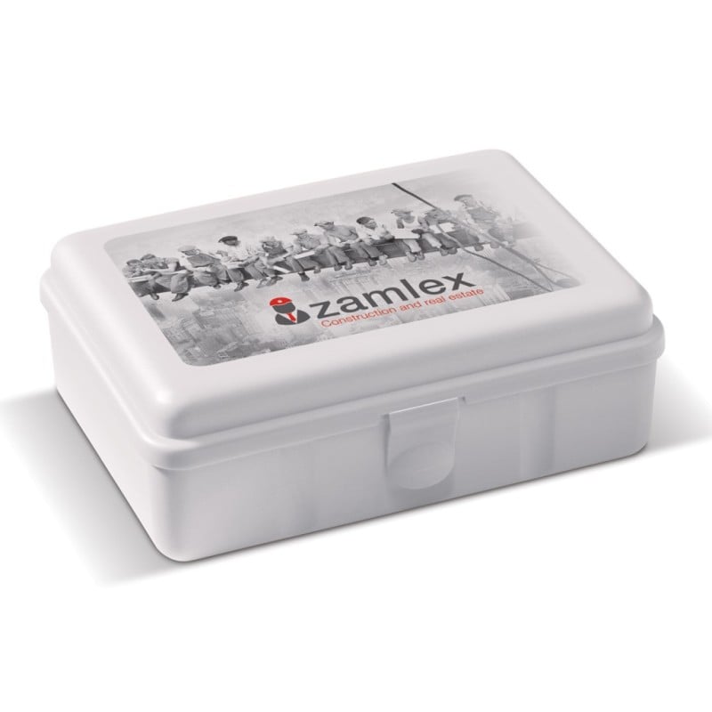 One broodtrommel 950ml - PP - buigclip sluiting